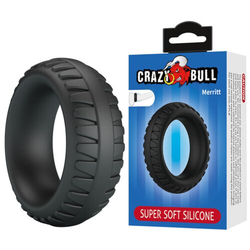 Pierścień Crazy Bull Merritt z teksturą