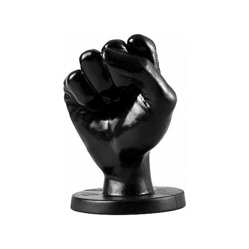Buttplug ALL BLACK FIST ANAL 14 CM | wyjątkowy kształt