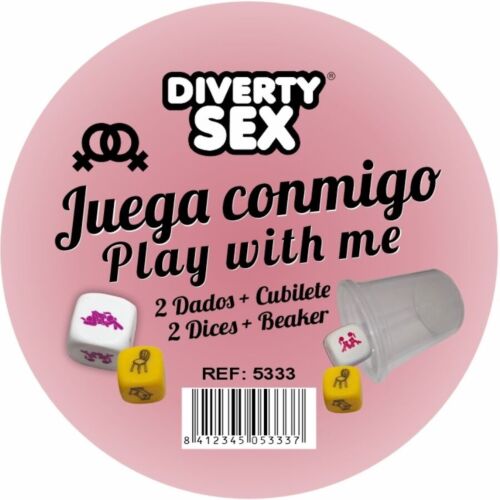 Gra planszowa DIABLO PICANTE - Kostki z pozycjami i miejscami