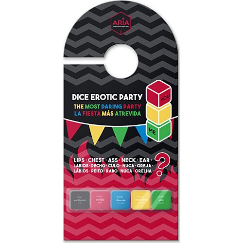 Gra erotyczna ARIA - 5 kostek do zabawy w gronie przyjaciół