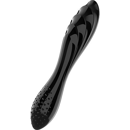 Dildo Satisfyer Dazzling Crystal z podwójną teksturą