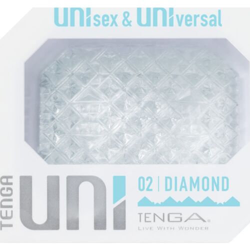 Masajeur Tenga UNI Diamond z intensywną stymulacją