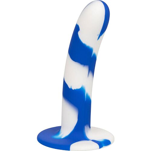 Dildo CalExotics Admiral Swirl z elastycznym wykończeniem