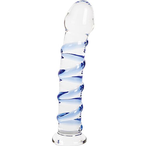 Dildo szklane S Pleasures Crystal LYNX