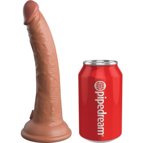 Dildo silikonowe KING COCK Elite 17.8 cm z realistycznym wykończeniem