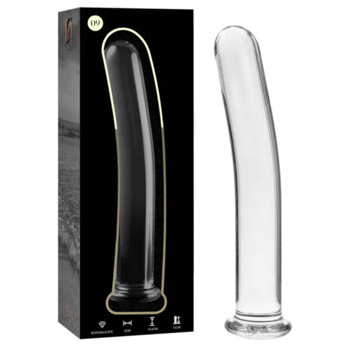 Dildo NEBULA SERIES BY IBIZA Model 9 z borokrzemowego szkła