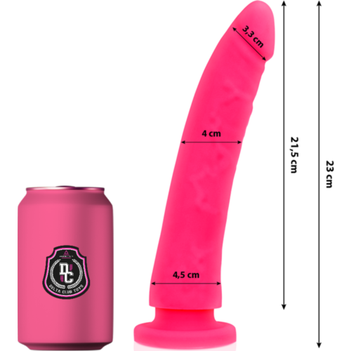 Dildo DELTACLUB 23 cm z medycznego silikonu