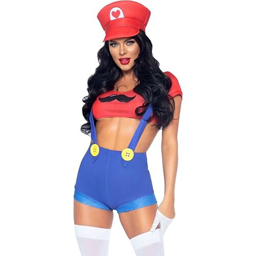 Disfraz Sexy Mario Bros Leg Avenue - Ahora en un estilo moderno