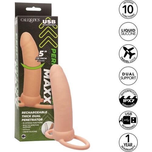 Extensor pene CALEXOTICS MAXX z 10 wibracjami