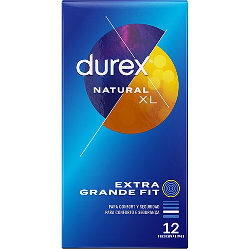 Prezerwatywy DUREX Natural XL - komfortowe i elastyczne