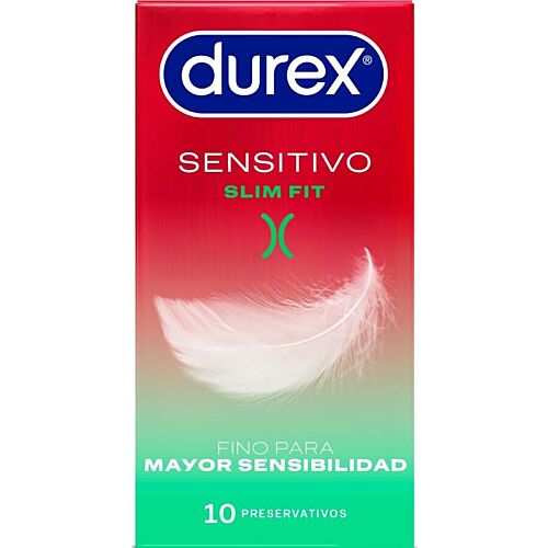 Prezerwatywy Durex Sensitivo Slim Fit 10 sztuk - Tylko dla Ciebie