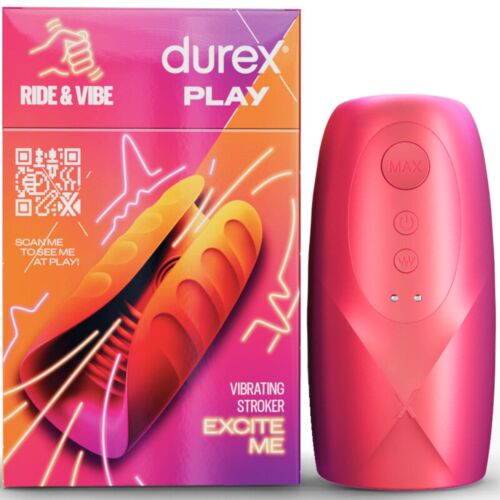 Masturbator DUREX RIDE & VIBE z wibracjami
