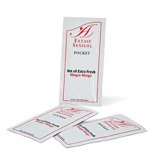 Olejek do masażu EXTASE SENSUAL Mango z efektem zimno-ciepło