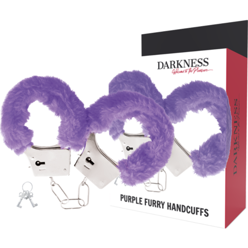 Esposy metalowe DARKNESS z wyściełaniem dla komfortu