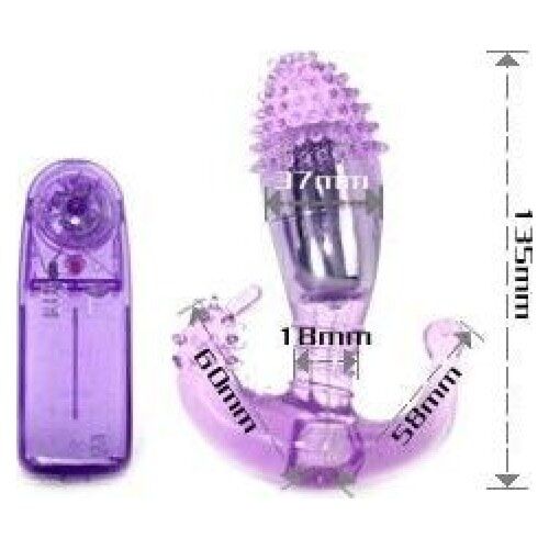 Wibrator BAILE Ripple - intensywna stymulacja vaginalna i analna