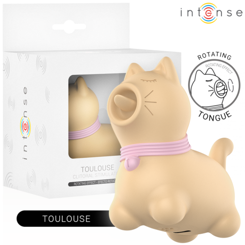 Stymulator łechtaczki INTENSE FUN Toulouse z ruchomym językiem