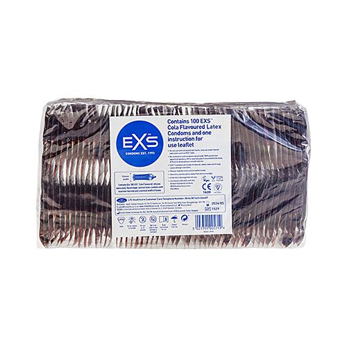 Prezerwatywy Exs Crazy Cola – Słodki smak do seksu oralnego