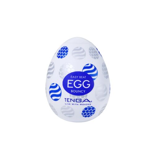 Masturbator Tenga EGG BOUNCY z unikalnymi teksturami