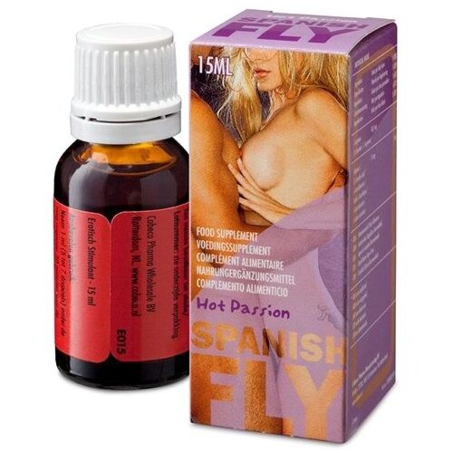Krople miłości COBECO HISZPAŃSKA MUSKA HOT PASSION 15ML