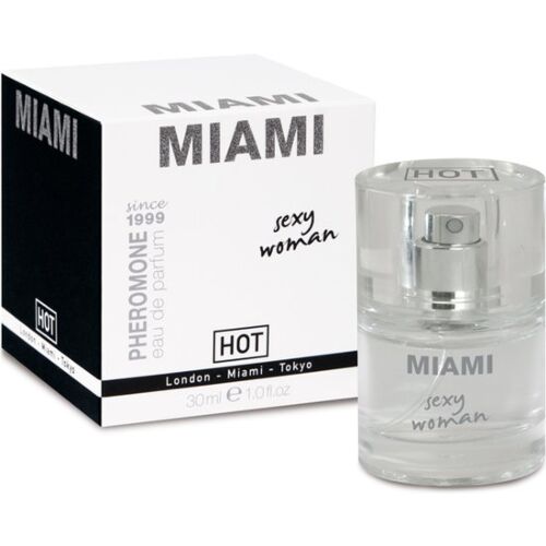 Perfumy feromonowe HOT Miami Spicy 30ml z nutą cytrusową