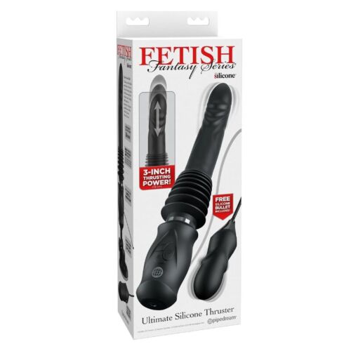Wibrator FETISH FANTASY SERIES ULTIMATE SILICONE THRUSTER z automatycznym ruchem