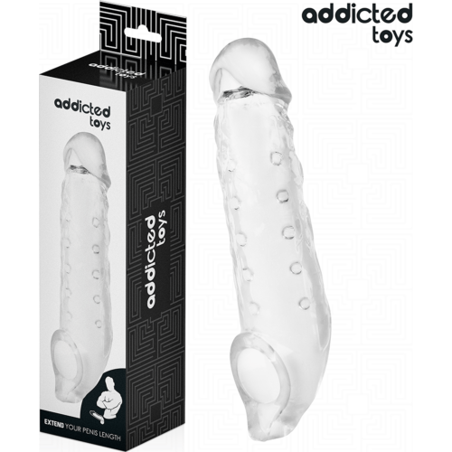 Fundy Pene Addicted Toys M 27 cm - Przezroczysta konstrukcja