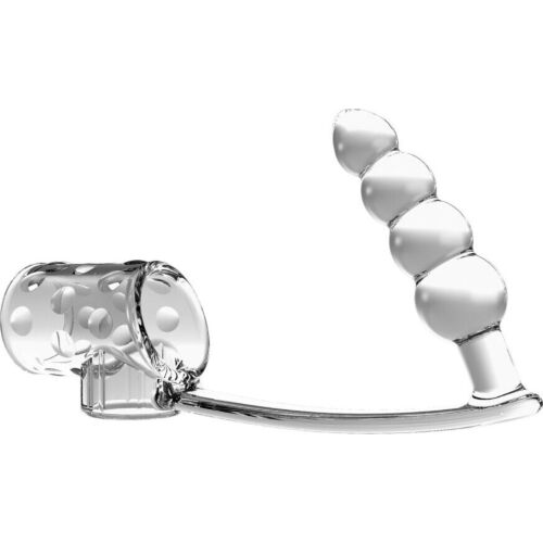 Funda do penisa PRETTY LOVE z wtykiem analnym