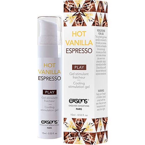Żel stymulujący Exsens Hot Vanilla Espresso 15 ml