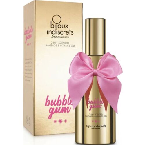 Żel do masażu Bijoux Bubble Gum 100 ml z aromatem