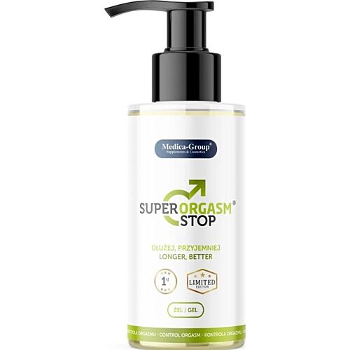 Żel intymny MEDICA GROUP SUPER ORGAZM STOP 150 ml | Kontrola wytrysku