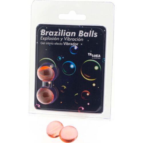 Bolas Brazilian Balls TALOKA z efektem wibracji i lubrykantem