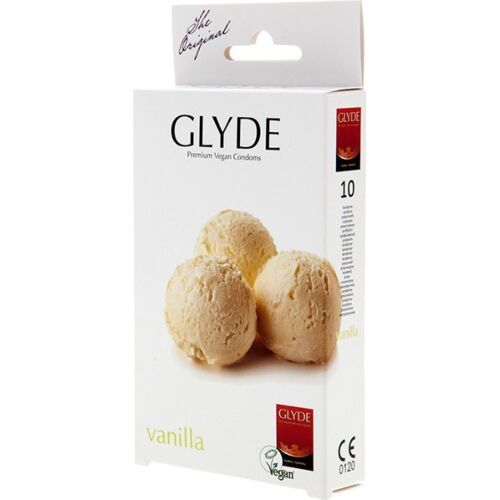 Prezerwatywy Glyde Ultra Vainilla 10 sztuk - wegańskie