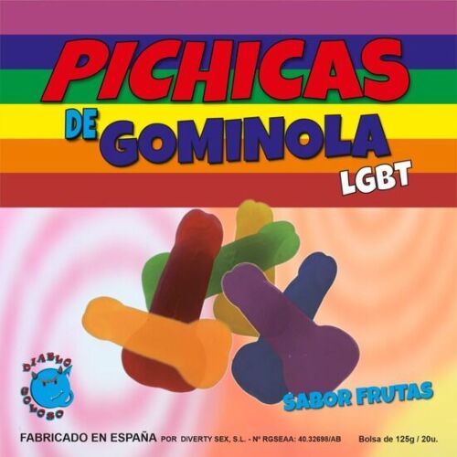 Golosiny PRIDE Pichitas LGBT – Słodkie i seksowne żelki