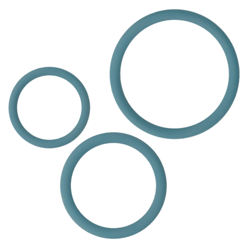 Pierścień do penisa OHMAMA 3 RINGS SET różne rozmiary