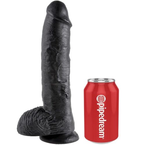 Dildo KING COCK 25.4 CM z kulkami