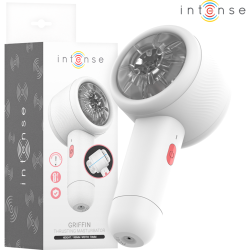 Masturbator INTENSE FOR HIM Griffin z teleskopowym ruchem