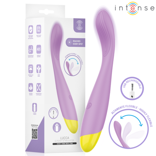 Wibrator INTENSE LUCCA elastyczny stymulator punktu G