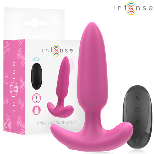 Wtyk analny INTENSE ROSS z pilotem