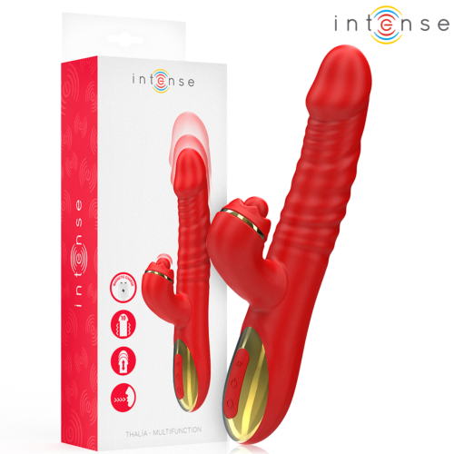 Wibrator INTENSE THALIA z funkcją thrusting i stymulacji