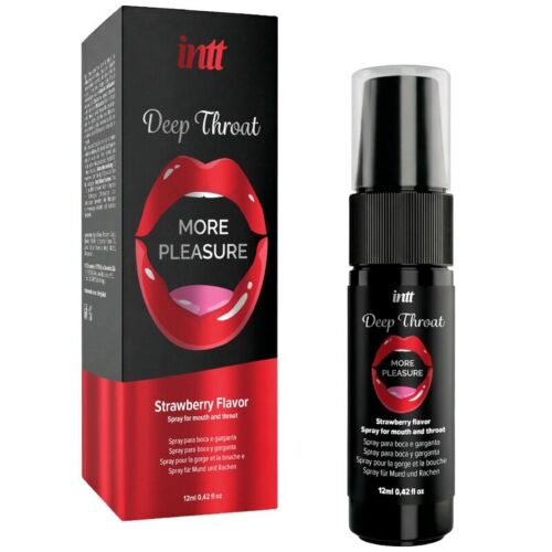 Spray do ust INTT Deep Throat z efektem chłodzącym