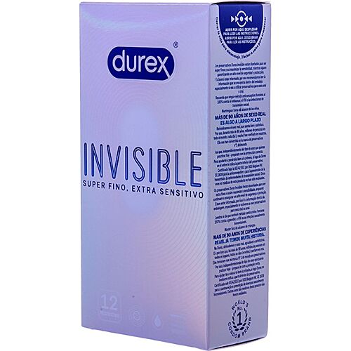 Prezerwatywy Durex Invisible Ultra Cienkie 12 sztuk