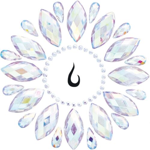 Jewel Body Sticker LEG AVENUE Fluer – łatwy w użyciu