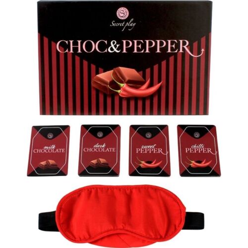 Gra intymna SECRETPLAY Choc & Pepper z 48 kartami