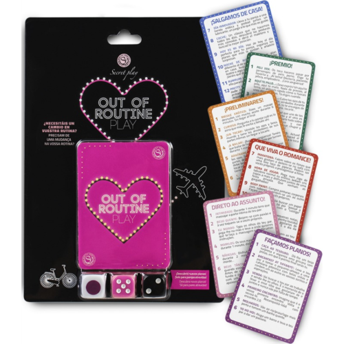 Gra erotyczna SECRETPLAY — Zmień swoją rutynę