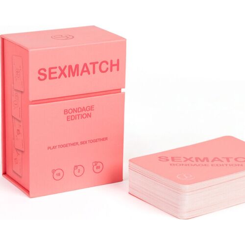 Gra dla par SECRETPLAY Sexmatch Bondage Edition z wyzwaniami