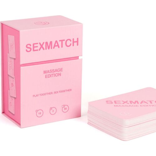 Gra dla par SECRETPLAY Sexmatch Massage Edition z wyzwaniami