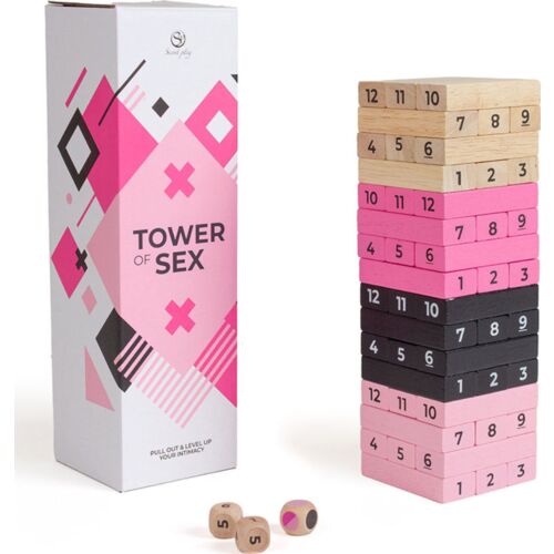 Gra dla par SECRETPLAY Tower of Sex - Zręczność i zabawa