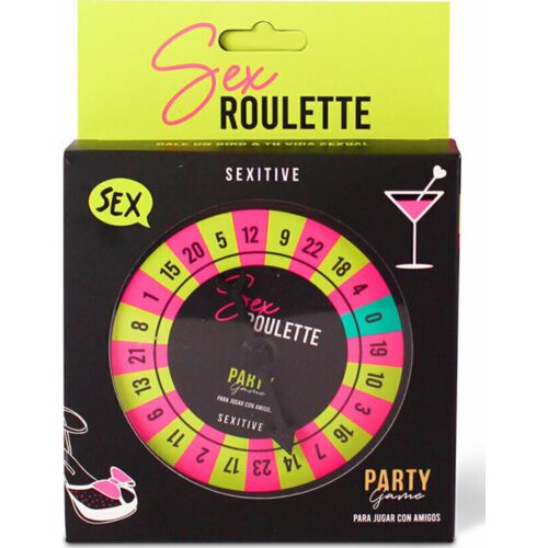 Gra erotyczna SEXITIVE Sex Roulette Party Game