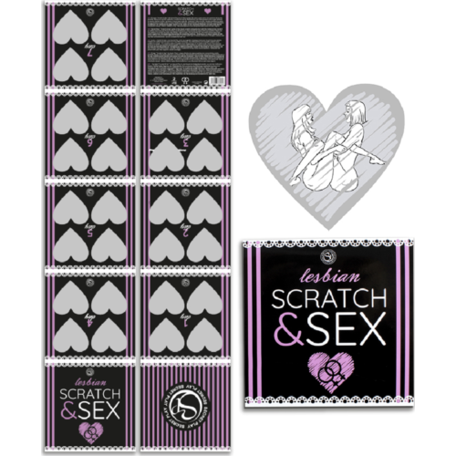 Gra zdrapkowa SECRETPLAY Scratch & Sex — pozycje lesbijskie