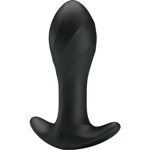 Plug anal PARTY UP Keith z wibracją i silikonowym wykończeniem